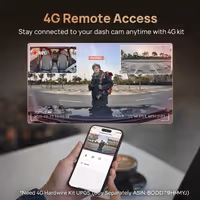 70MAI T800 3-CHANNEL DASH CAM 4K + 4K + 1080P