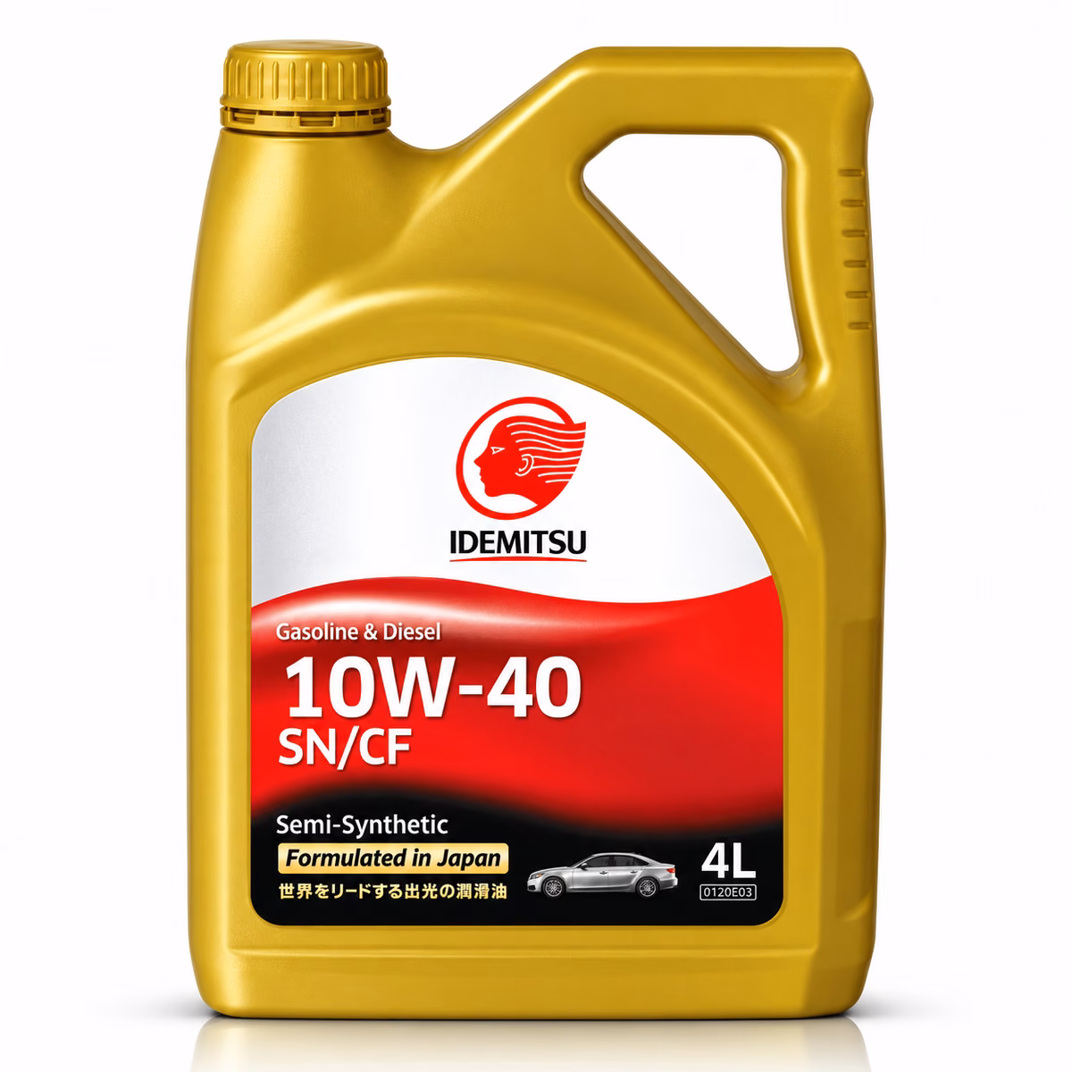 IDEMITSU GASOLINE & DIESEL 10W-40 SEMI SYNTHETIC 4L
