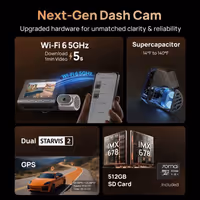 70MAI T800 3-CHANNEL DASH CAM 4K + 4K + 1080P